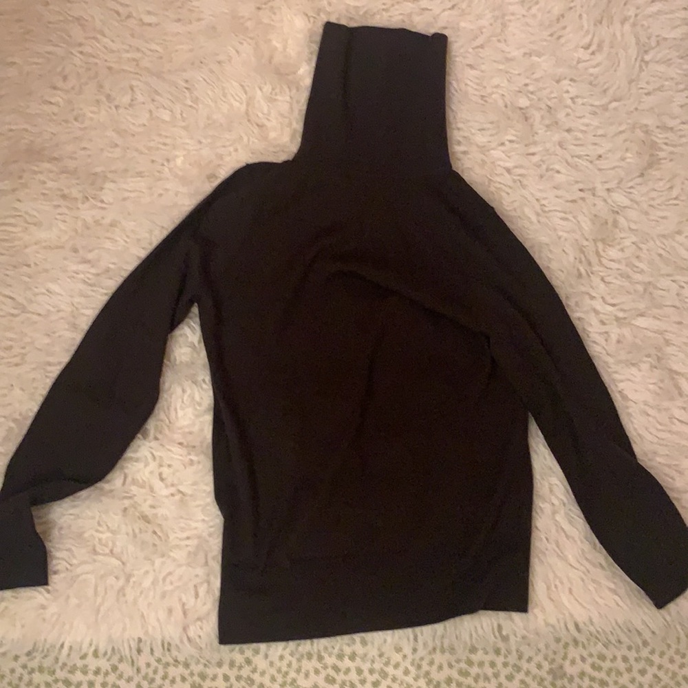 J.Crew brown wool fitted sweater - Picture 2 of 2